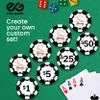 Enzo Goods Custom Poker Chips | Custom Poker Chip Sets of 5-500 | Personalized Poker Chips | Custom Poker Chips with Logo view 3