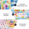 Beaupretty Digital Clock Puzzle Cognitive Development Wooden Adults, and Educational Jigsaw Brain Teaser Number and Letter Blocks, Parent Early Learning Activity view 3