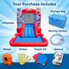 Funormous Spidey & Friends Bounce House Water Slide with Pool & Ball Pit, Inflatable Bouncer for Kids Ages 38 with Basketball Hoop, Water Misting System, Blower & Carry Bag view 2