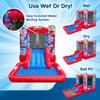 Funormous Spidey & Friends Bounce House Water Slide with Pool & Ball Pit, Inflatable Bouncer for Kids Ages 38 with Basketball Hoop, Water Misting System, Blower & Carry Bag view 4