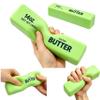 Big Butter Squishy Stick 8.5 Inch,Green Slow Rising Stress Relief Squeeze Toy for Adults, Jumbo Stress Relief Squishies, Two-Hand Sensory Fidget Toy for Anxiety Relief Large view 1