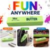 Big Butter Squishy Stick 8.5 Inch,Green Slow Rising Stress Relief Squeeze Toy for Adults, Jumbo Stress Relief Squishies, Two-Hand Sensory Fidget Toy for Anxiety Relief Large view 4