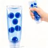 Clear Jam Bottle Squishy Toy, Cute Toothpaste Slow Rising Fidget Sensory Toys for Stress Anxiety Relief, Soft Desk Squeeze Toy Birthday Gifts for Adults (Star Purple) view 4