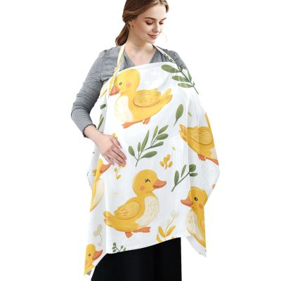 Dalzium Cute Duck Nursing Cover Apron S