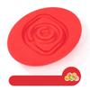 DYNWAVE 1 Piece Balance Board Kids Vestibular Sensory Integration Sports Game Rocking Seesaw Body Training Play PE Material Suitable for Preschool, red view 2
