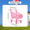 Amagogo Mini Shopping Cart Utility Role Playing Funny Simulation Decorative Grocery Cart Supermarket Handcart for Kids Ages 3 and up view 3