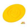 DYNWAVE 1 Piece Balance Board Kids Vestibular Sensory Integration Sports Game Rocking Seesaw Body Training Play PE Material Suitable for Preschool, Yellow view 1