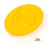 DYNWAVE 1 Piece Balance Board Kids Vestibular Sensory Integration Sports Game Rocking Seesaw Body Training Play PE Material Suitable for Preschool, Yellow view 3