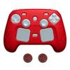 Silicone Case for Steam Controller 2,Anti-Slip Skin with Thumb Grip Caps (red) view 1