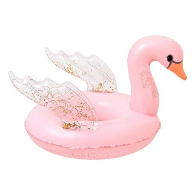 Animal Pool Floats Swan-Shaped Inflatable Ring