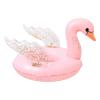 Animal Pool Floats Swan-Shaped Inflatable Ring view 1