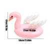 Animal Pool Floats Swan-Shaped Inflatable Ring view 3
