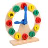 DuskHaven Analog Teaching Clock Kids Toy Seconds Minutes Education Clock view 1
