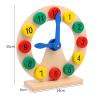 DuskHaven Analog Teaching Clock Kids Toy Seconds Minutes Education Clock view 3