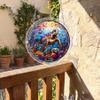 WOODBESTS Acrylic Jigsaw Puzzle Suncatcher-Starsea Turtle, 8.2IN view 2