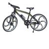 Generisch Mini Mountain Bike Model Made of Alloy, MTB Bicycle with Suspension and Disc Brakes, Realistic Bicycle Model as Decoration & Gift for Cyclists & Collectors (Yellow Black) view 1