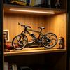 Generisch Mini Mountain Bike Model Made of Alloy, MTB Bicycle with Suspension and Disc Brakes, Realistic Bicycle Model as Decoration & Gift for Cyclists & Collectors (Yellow Black) view 2