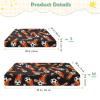 Fire Soccer Pack n Play Sheets Fitted Playard Mattress Sheet for Boys view 3