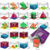 Brain Teaser Puzzle Cubes Keychains (72-Pack) Mini Maze Party Favor Toys view 1