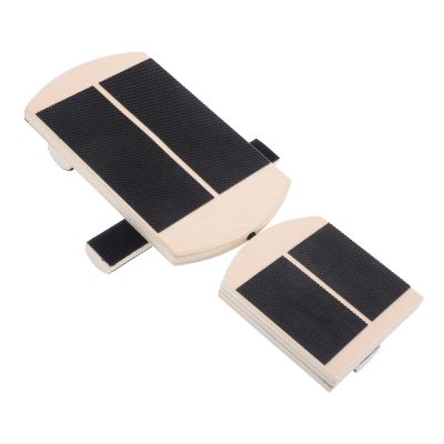 CHILDWEET Wooden Balance Board Trainer for Foot and Ankle Strengthening, Portable Size Flexibility Trainer for Dancers in Gym and Dance Studios