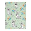 Animals Donkeys Pack n Play Sheets Fitted Playard Mattress Sheet for Girls view 2