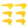 Operitacx 6pcs Tire Changer Plastic Insert Tire Demount, Wheel Side Guard Changer Replacement Parts, Bead Breaker Rim Protector for Garage DIY Automotive Repair view 1