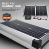 Ecowareness 150W Portable Solar Briefcase Kit with Charge Controller view 3