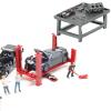 Milageto Miniature Garage Model 1 64 Scale Creative Workbench Pretend Play Toy PP Miniature Scene Decoration Suitable for Garage Diorama Collector Accessories view 2