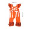 OUNONA Newborn Sleeveless Bodysuit Halloween Romper with Playful Pumpkin Print, Breathable Cotton Blend Material, Convenient for Moms, for Halloween and Holiday Gatherings view 2