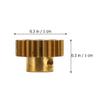 FIXOSHEE Brushless Motor Pinion Gears for Rc Drift Racing Car Metal 26t Pitch Pinion Gear with 3.2mm Large Aperture Anti-Rust Treated Parts for Accessories view 2