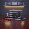 JCRBILW Children Car Display Rack Multi-Layer Organizer Model Garage Display Toy Shelf Acrylic PVC Material Suitable for Home Decoration Collectors Desk Childrens Room view 4