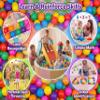SUNNORE Ball Pit Balls, 2.2 in, Colorful, Crush Proof, BPA Free, Non Toxic view 2