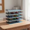 DuskHaven Children Car Display Rack Model Car Storage Organizer Diecast Garage Toy Vehicle Display Acrylic PVC Stand Suitable for Collector Workspace Home Arrangement view 4