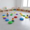 FJMQHU Children Balance Board Obstacle Training Balancing Muscle Development Foam Material Suitable for Kids Exercise Classrooms Indoor Games, Orange view 3