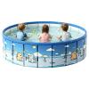 Foldable Pool Outdoor Bath Tub with Drain Pipe view 1
