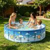 Foldable Pool Outdoor Bath Tub with Drain Pipe view 3