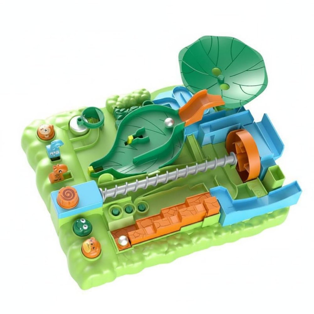 LeeQinersw Children Thinking Game Marble Maze Mechanical Puzzle Physical Track Adventure Steel Suitable for Motor Skills Party Entertainment