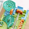 LeeQinersw Children Thinking Game Marble Maze Mechanical Puzzle Physical Track Adventure Steel Suitable for Motor Skills Party Entertainment view 2
