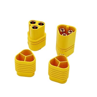 VCALDGFZ Gold Plated MT60 Connector Plug Socket for F+PV High Current for ESC to Motor Bat*/tery 10Pcs/lot
