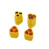 VCALDGFZ Gold Plated MT60 Connector Plug Socket for F+PV High Current for ESC to Motor Bat*/tery 10Pcs/lot view 2