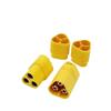 VCALDGFZ Gold Plated MT60 Connector Plug Socket for F+PV High Current for ESC to Motor Bat*/tery 10Pcs/lot view 3