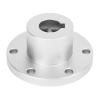 RC Flange Coupling, Universal High-Hardness Metal 14mm Flange Shaft Coupling Connector with Locking Key Slot for RC Accessories, Aluminum Alloy Motor-to-Wheel Connector view 2