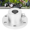 RC Flange Coupling, Universal High-Hardness Metal 14mm Flange Shaft Coupling Connector with Locking Key Slot for RC Accessories, Aluminum Alloy Motor-to-Wheel Connector view 3