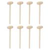 Vistreck 30pcs Mini Wooden Hammers for Kids - Wooden Crab Lobster Mallet for Breaking Cho Te Hearts & More view 4