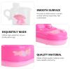 HEALSOPTHY Simulated Juicer for Pink Plastic Mini Kitchen Appliance with Smooth Surface and Parent Interaction for Playhouse Pretend Play view 3