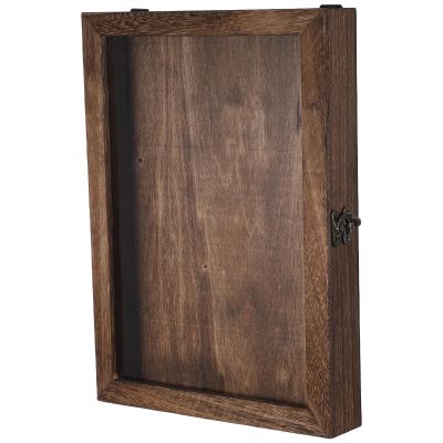 Healeved Specimen Display Box Display Case Butterfly Specimens Wooden for Wall Mounted Design and Ample Storage Capacity Vintage Retro for Home Decor