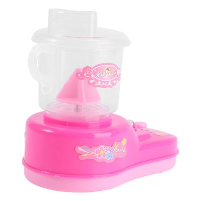 Gogogmee Simulation Juicer for Playhouse with Smooth Surface and Parent Interaction, Pink Plastic Juicer Plaything for Educational Pretend Play