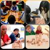 Mikikit French Five Chess Intelligent Educational Board Game, Wooden Creative Chess Lasting and Endurable Features for Family Fun view 2