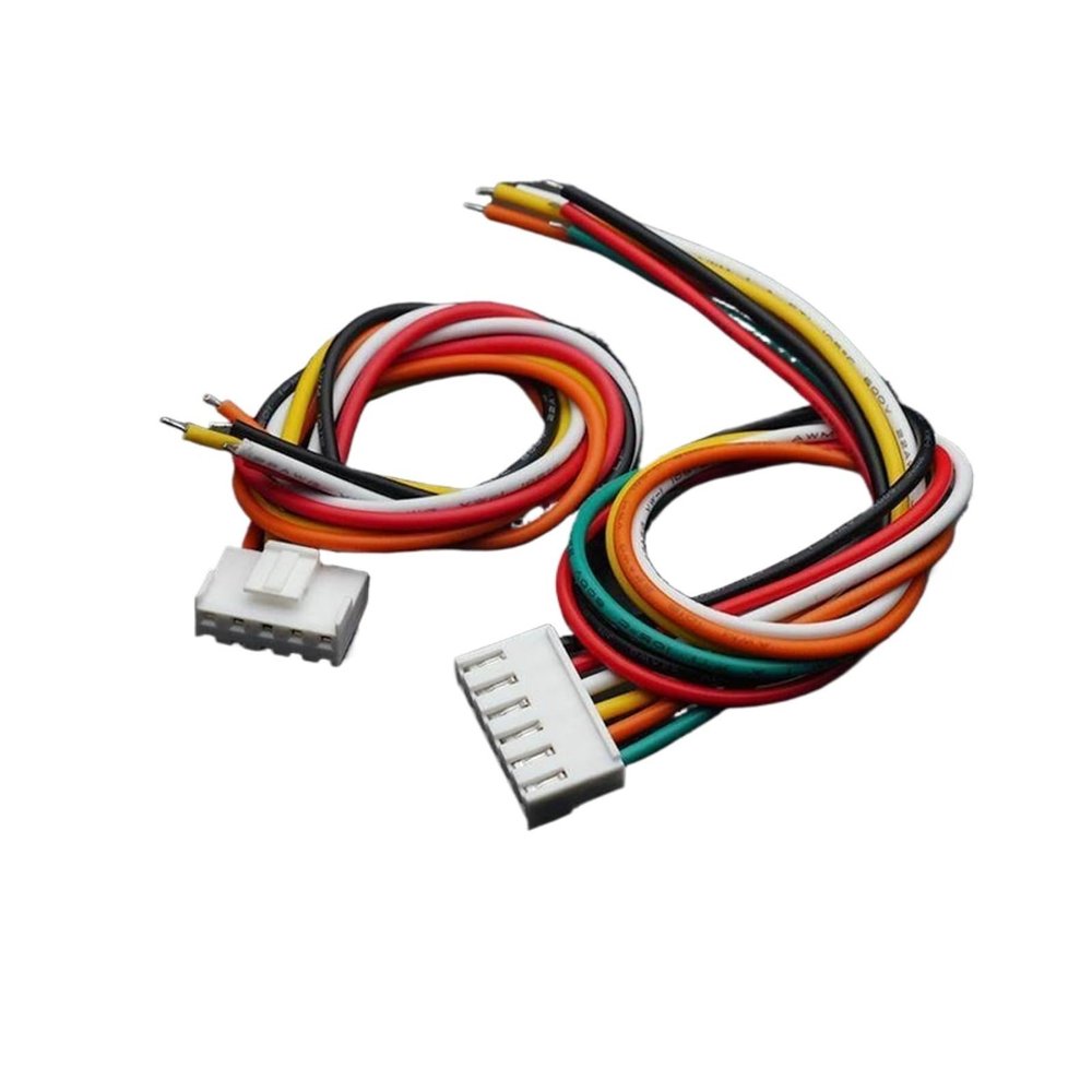 5/10Pcs JST VH Connector 3.96mm Pitch 2-10Pin Female Plug with 20CM 22AWG Wiring Cable Assembly(5PCS,7P)