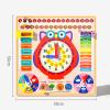 ToysCentral Basics Calendar Clock Toy Wooden Calendar Board Time Telling Learning Tool Wooden Clock Educational Cognition Board Suitable for Gift Giving view 2